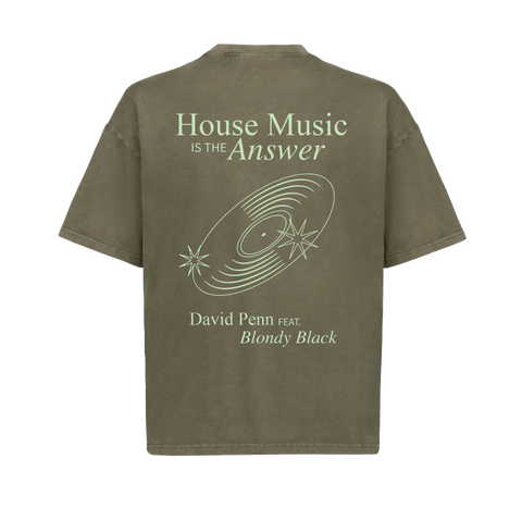 HOUSE MUSIC IS THE ANSWER - DAVID PENN x BLONDYBLACK
