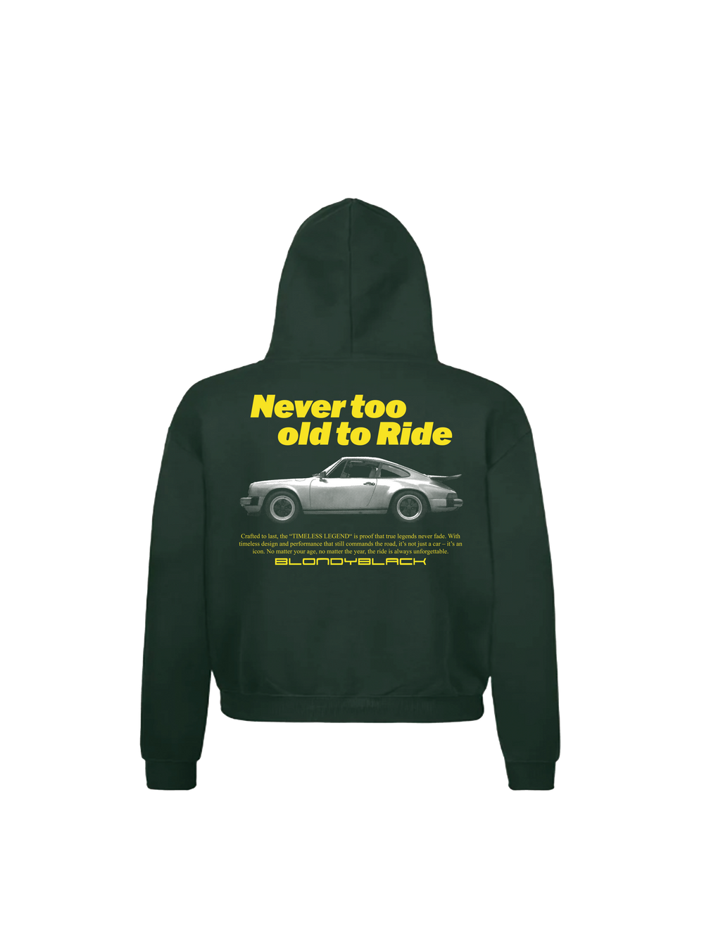 NEVER TO OLD TO RIDE (hoodie) // BB-OFFS